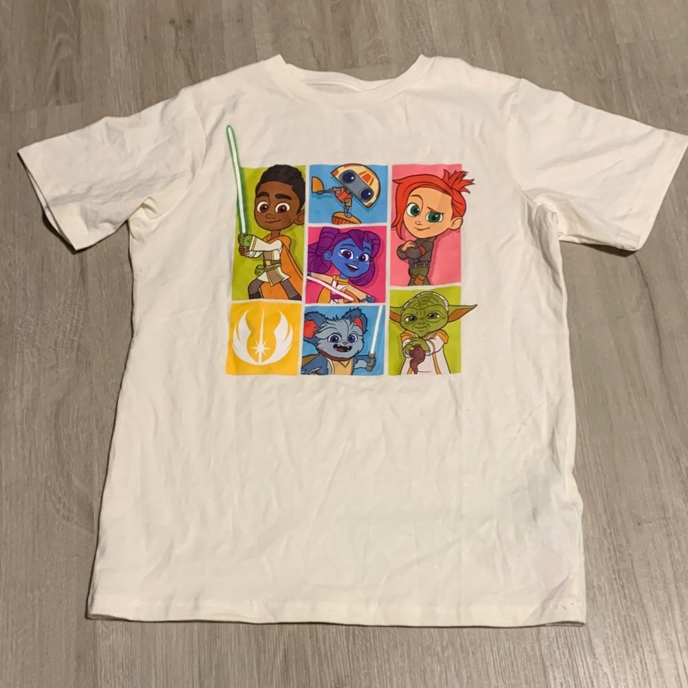 Kids Character Graphic T-Shirt - White
